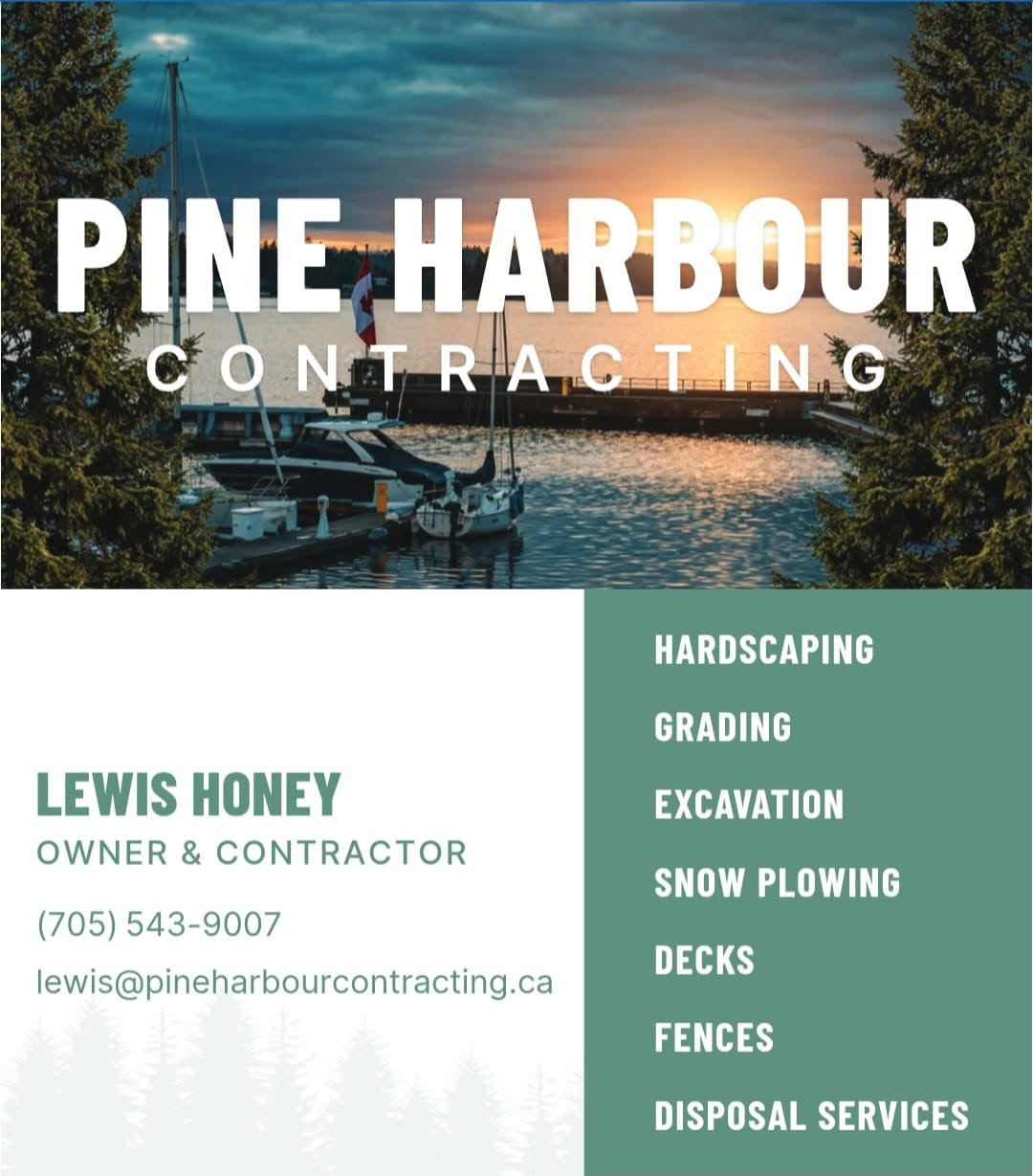 Pine Harbour Contracting — Lewis Honey, Owner & Contractor.